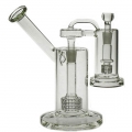 20cm Tall Matrix sidecar bong birdcage perc Oil Rig With Ash Catcher Joint size14.4mm